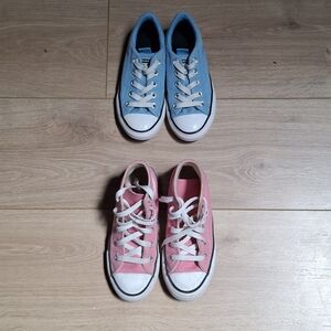 ‼️BUNDLE 2️⃣Kids Blue and Pink Sneakers CONVERSE